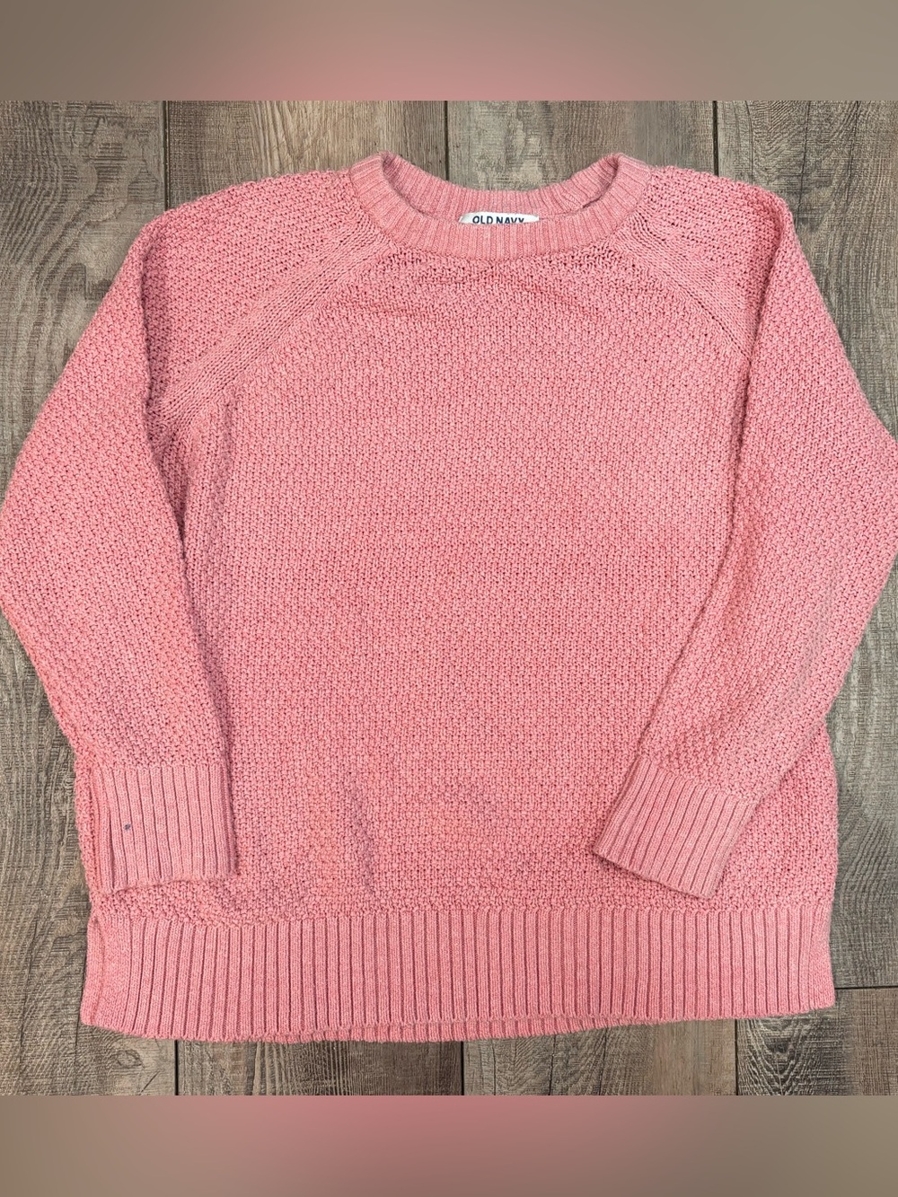 Old Navy Women’s XS Pink Knit Crewneck Sweater